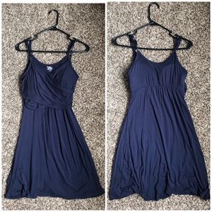 Nursing Dress/Nightgown | Blue | Small